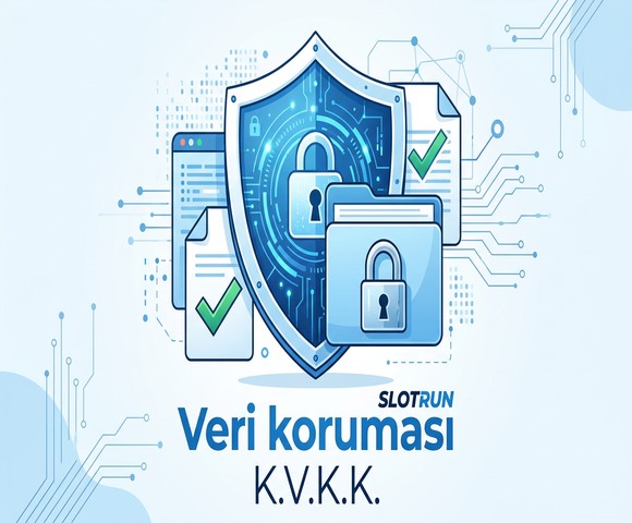 Slotrun KVKK uyumlu veri politikası görseli